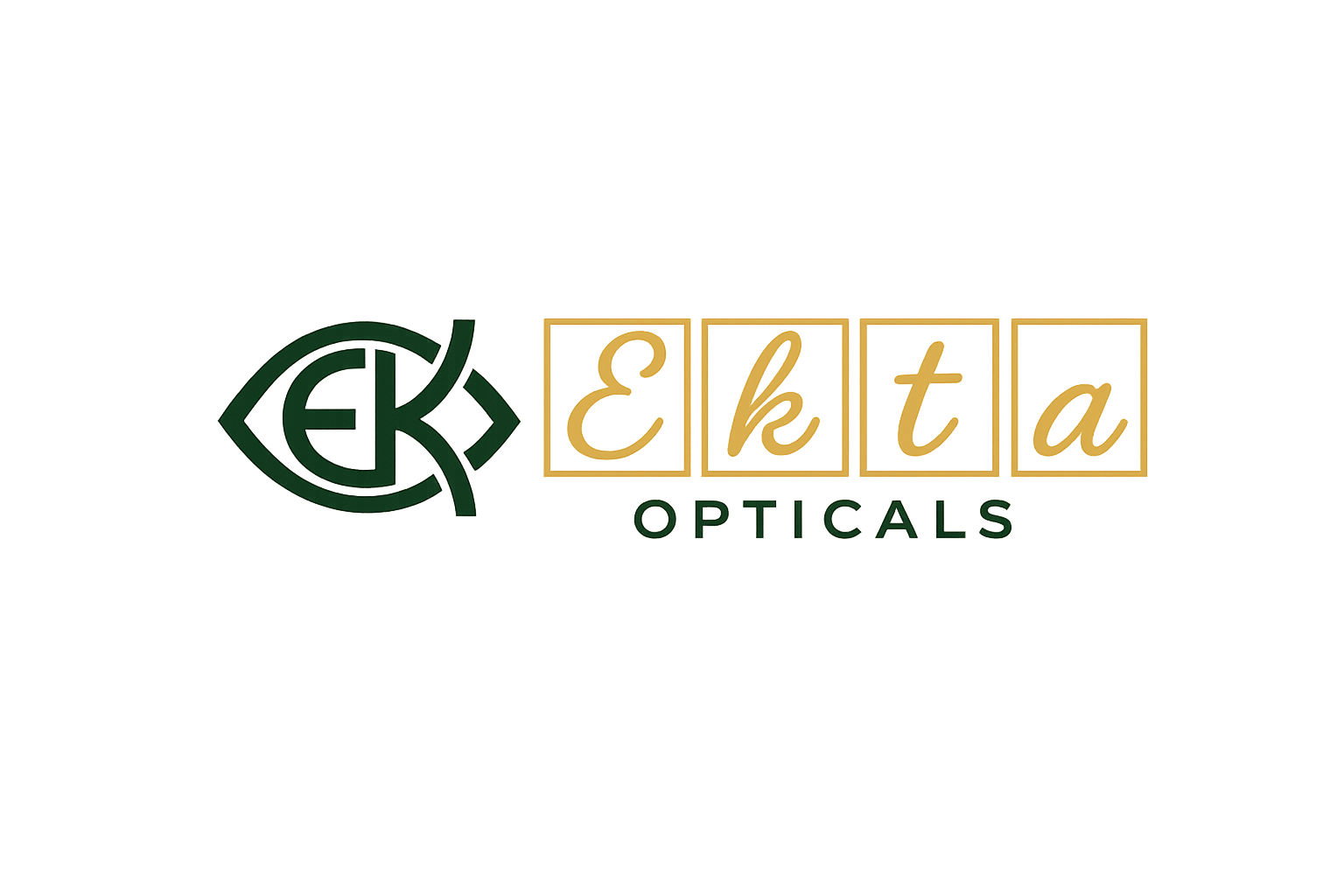 Ekta Opticals Logo